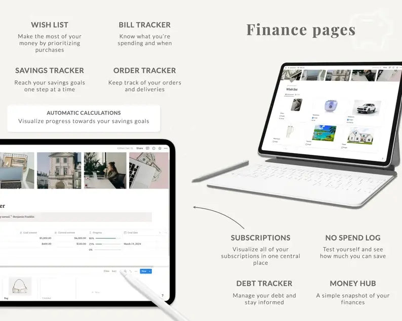 All-in-One Digital Life Planner for Notion
